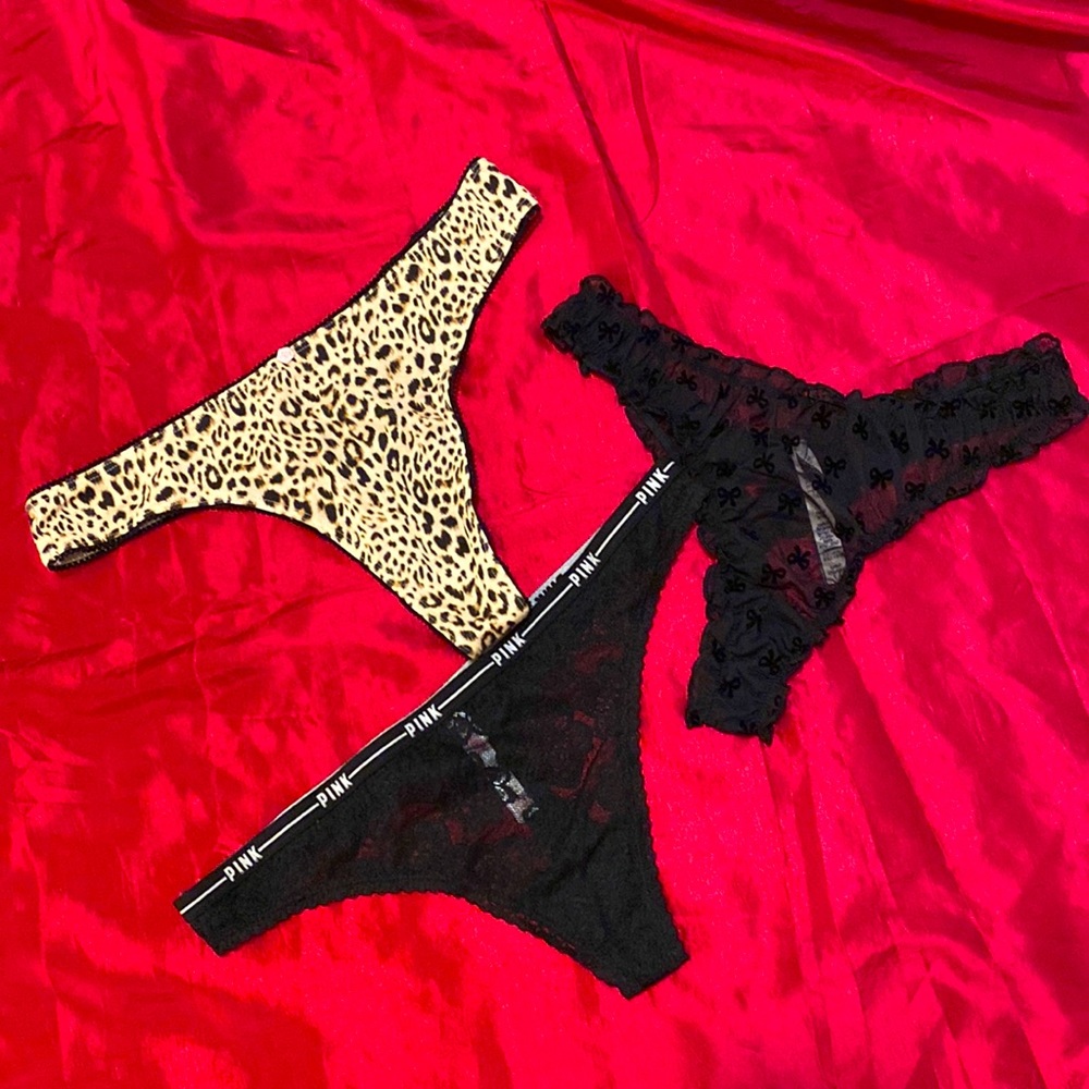 Victoria Secrets Thongs SZ L